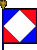 Flagge von Outremer