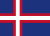 Flagge von Eldeyja
