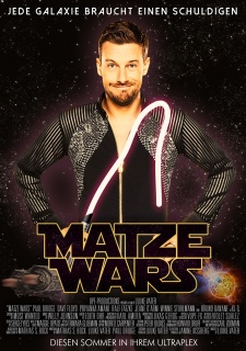 Poster von Matze War's - Mann mit verbogen baumelndem Laserschwert