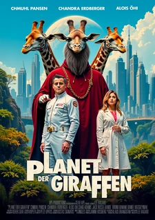 Planet der Giraffen Filmposter